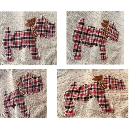 Vintage Donna Toran Pullover Top XL Scottish Terrier Westie Scottie Dog …