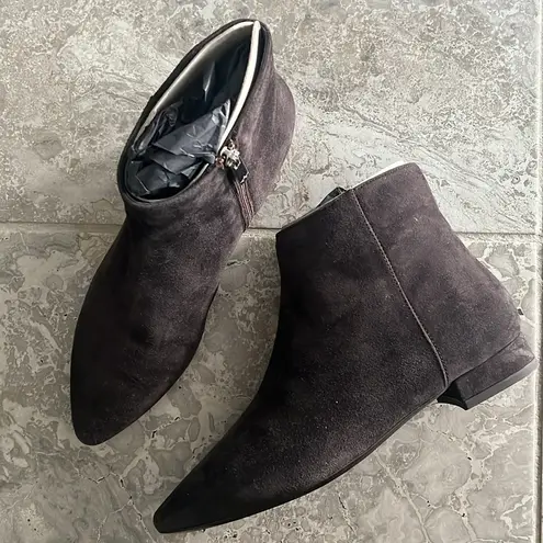 Aquatalia Prisilla Pointed Toe Zip in Truffle, Size 9 NEW in Box w/DustBag $495