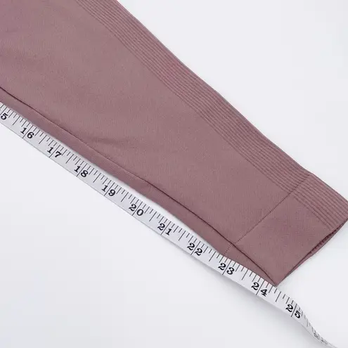 Set Active Sculptflex Seamless Leggings Mauve Nylon Spandex Women's Size Medium