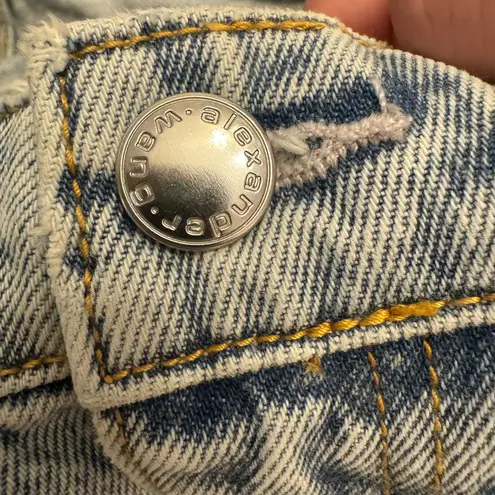 Alexander Wang High Waisted Straight Jeans - size 29