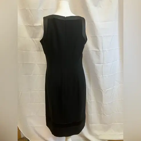 Amanda Smith  Black Halter Sheath Mini Dress