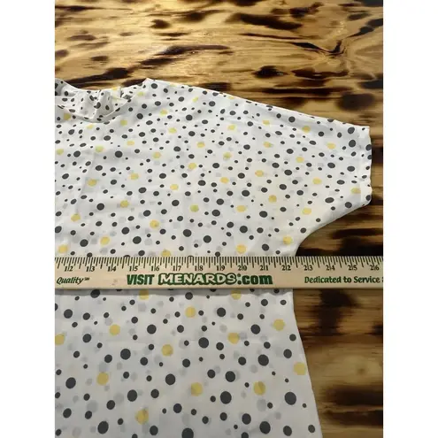 Pendleton Country Sophisticates Polka Dot Short Sleeve Blouse Size 16 Classic