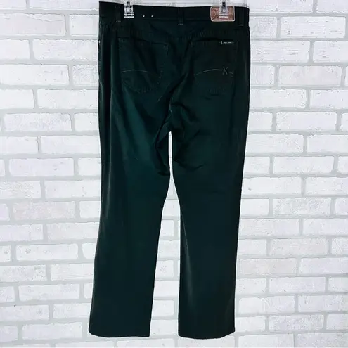 Brax Mary Slim 5 Pocket Jeans in Dark Olive Size 12S Green