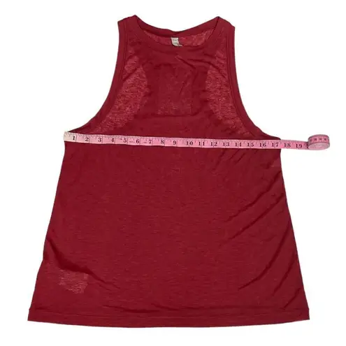 Lorna Jane NWT Superfine Active Muscle Tank Top in Dark Red Size Medium