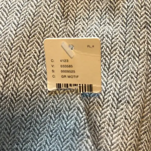 Anthropologie  Elevenses Gray Ombré Wool Trouser NWT Size 8