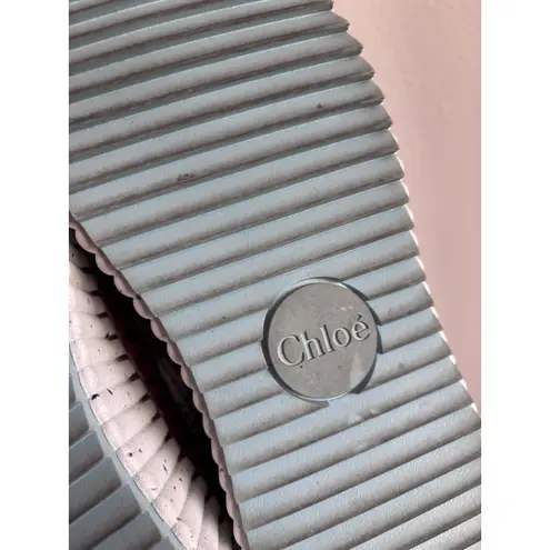 Chloé CHLOE Nama Mesh Sneakers Size 40/ US 10 Plum Purple