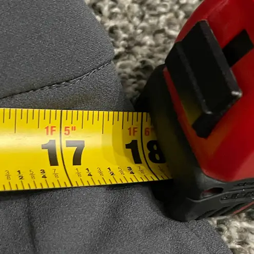 Dennis Basso New Gray High Waisted Business Casual Pants With Pockets L