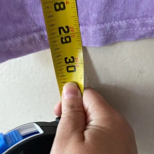 Nirvana Distressed Purple Graphic T Shirt 100% Cotton Unisex Short Sleeves XL