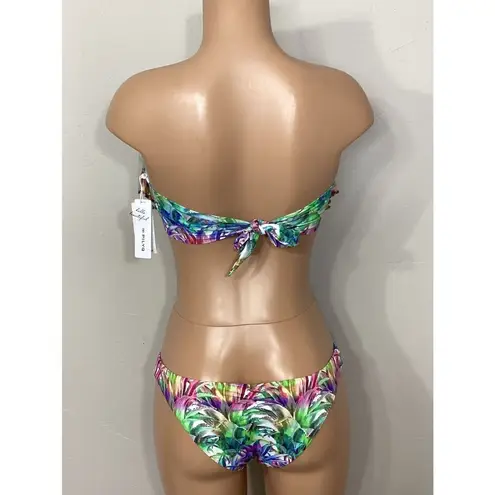 PilyQ New. Lanai bikini set. D-top/M-bottoms