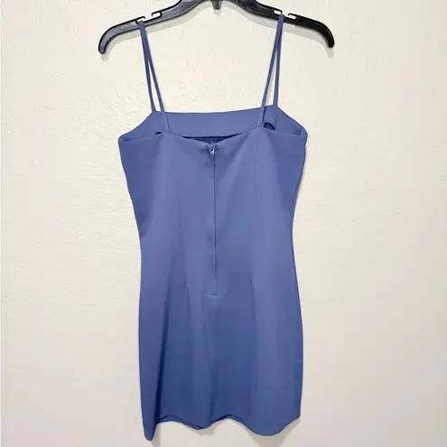 I.N. San Francisco Vintage  Blue Mini Dress with Blazer Set Size 7