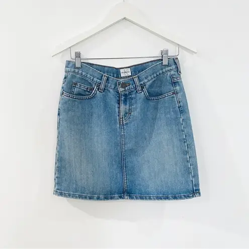 Calvin Klein vintage denim skirt Y2K