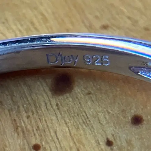 Teal Color Changing Fluorite Sterling Silver Ring Size 10