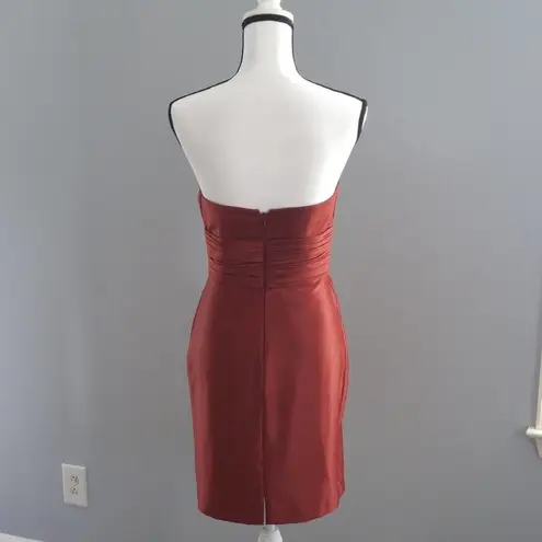 Bill Levkoff  Strapless Cocktail Dress Size 4 (EUC)