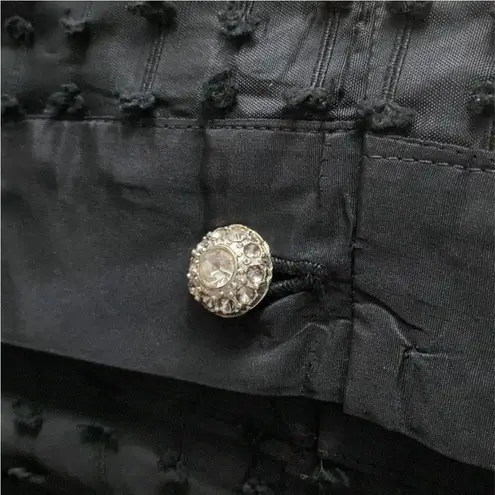 Vintage Womens Dress Large Cocktail 50s Pinup Classic Retro Formal Rockabilly Black Size M