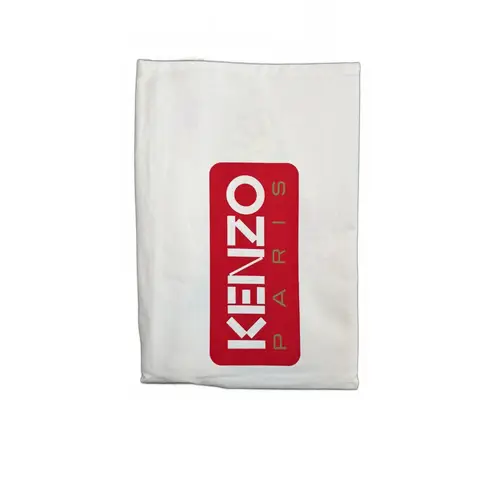 New Kenzo Embroidered Floral Cartoon Print Large Clutch Pouch