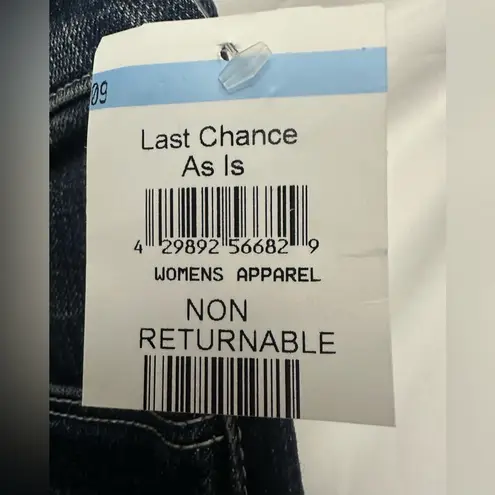 L'Agence L’AGENCE Kendra Cropped Flare Jeans Size 31 In Naples Raw Hem Denim NWOT