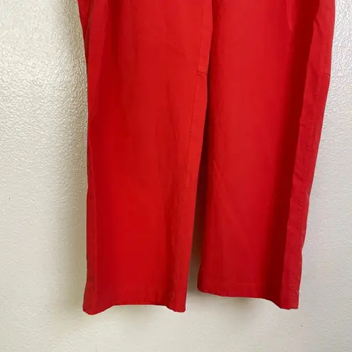 Lululemon Your True Trouser Pants Womens Size 4 Red Pull On Crop Stretch 24"