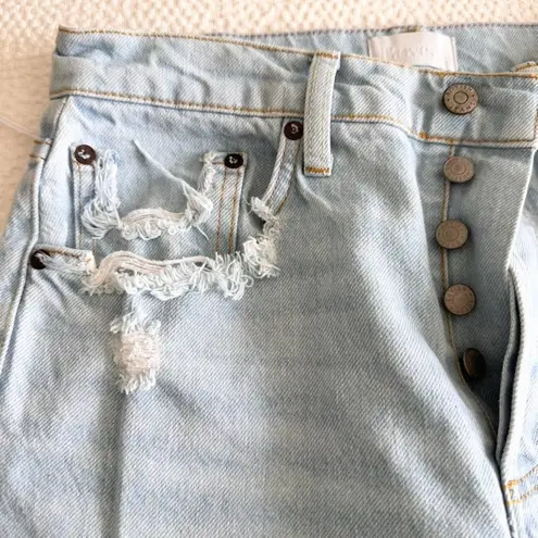 Retrofête Boyish Women's The Tommy Spectacular Now Hi Rise Rigid Straight Jean Sz 27