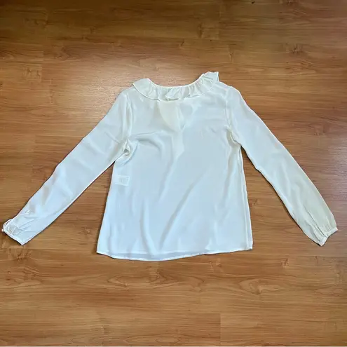 Sézane Sezane Mathilda Blouse in Ecru White Size 34