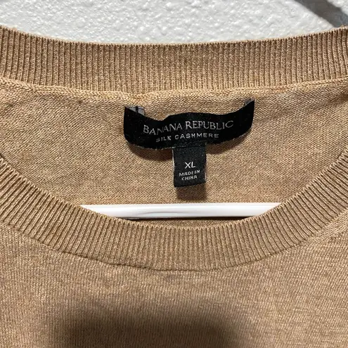 Banana Republic  Silk Cashmere Sweater XL