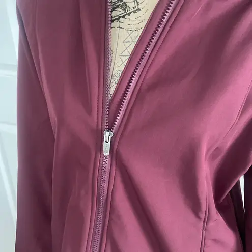 Avalanche burgundy Ski & Snow Jacket Lightweight Performance