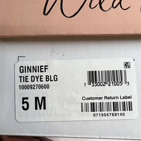 Wild Pair Rainbow Sparkle Slide Sandal Size 5 New