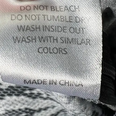 Missy Empire Pants Womens 14 Gray Snake Print Flare High Rise Maximalist Y2K