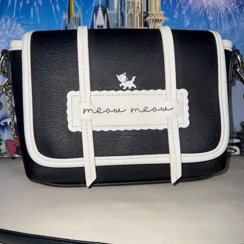Lounge Fly HEART LOGO Disney aristocats Marie kitten bow charm meow crossbody bag