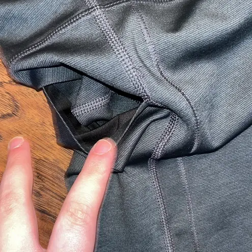 Women’s Allyson Felix X Athleta Gray Ultimate Stash Legend 7/8 tight leggings