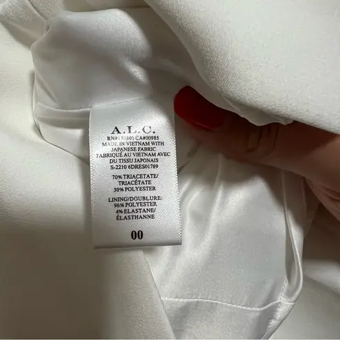 A.L.C. NEW NWT  Elizabeth Strapless Midi Dress In White