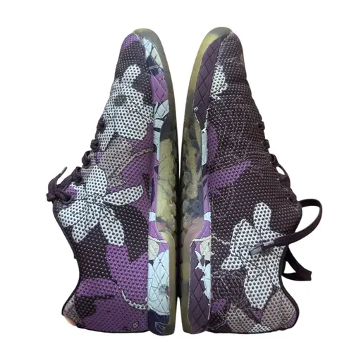 Nobull Floral Trainer Purple Gray Mesh CrossFit Gym Sneakers Women’s 9