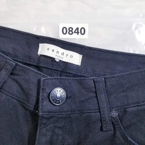 Sandro Paris Distressed Midrise Jeans