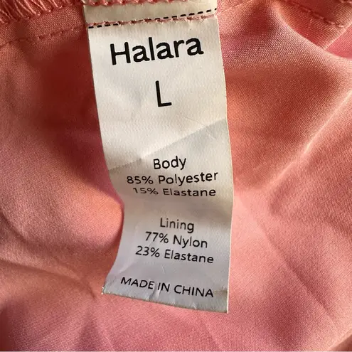 Halara Backless Racerback Side Pocket High Low Flowy Midi Quick Dry Casual Dress