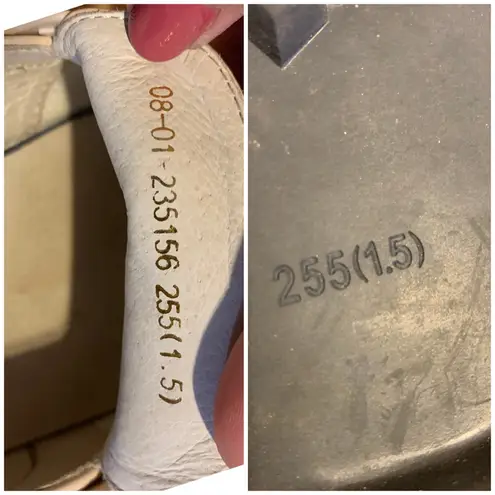 LATTELIER CREAM FAUX LEATHER CHUNKY LUG SOLE LOAFER W/GOLDTONE CHAIN (11/255) Black