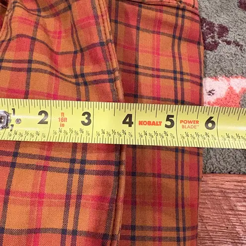 Nancy’s Nook Plaid Welcome Harvest Tote Bag Orange