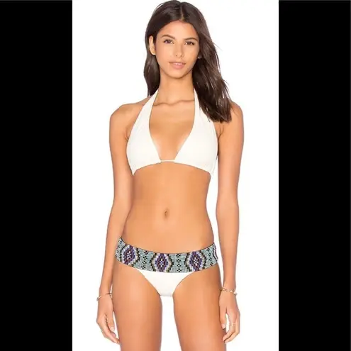 PilyQ Keshi Pearl bikini. M-top/XS-S bottom. NWT