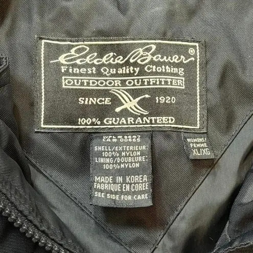 Eddie Bauer Vintage  Waterproof Windbreaker Hooded Parka Jacket