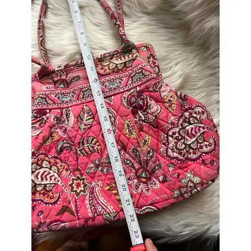 Vera Bradley Vibrant Quilted Pink Handbag