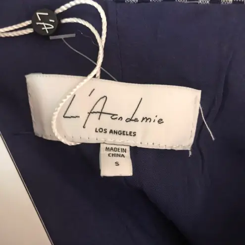 L'Academie Revolve L’ Academie The Roxo Pant in Navy Check