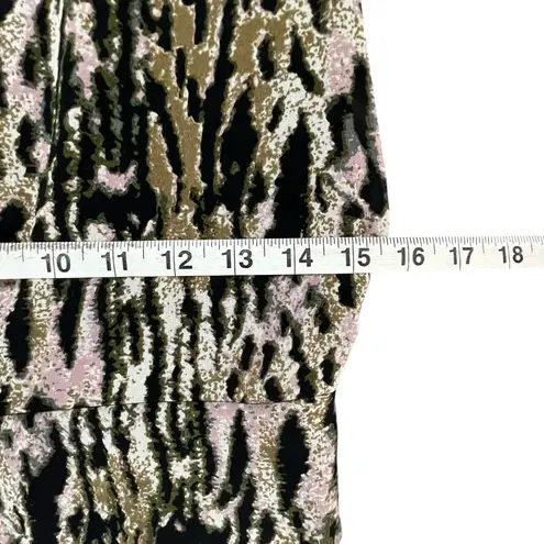 For Love & Lemons Y2K Maxi Dress M Black Pink Leopard Sleeveless Boho Mob Wife Size M