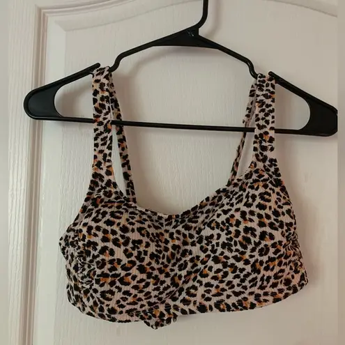 Target High waisted cheetah print bikini set