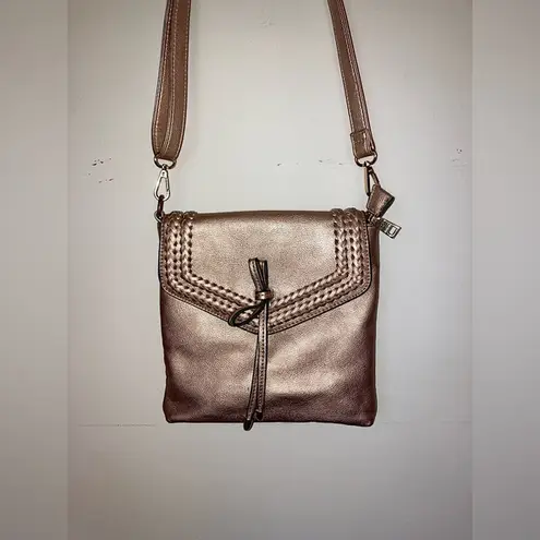Rose Gold Crossbody Bow Purse
