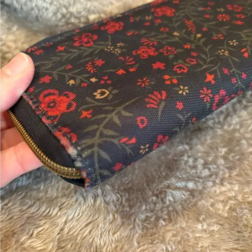 Travelon Women's Floral Wallet - Black and Red