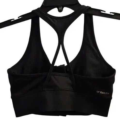 Firmabs Racerback Sports Bra Size Small Black