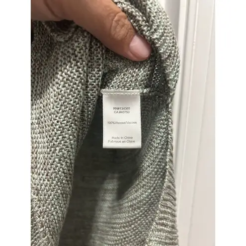 Green Brown Tight Knit Sweater Tank top Sleeveless Top Plus Size 1X Lightweight