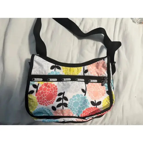 LeSportsac Small Crossbody Bag With Floral Print & Adjustable Strap