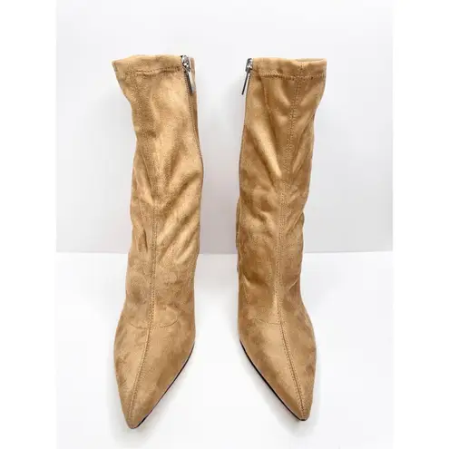 Marc Fisher  LTD Boots Womens Size 8 Tan Larry‎ Pointed Toe Block Heel Ankle Boot - Image 6