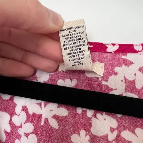 G.H. Bass &Co. Bass Pink And White Floral Dress