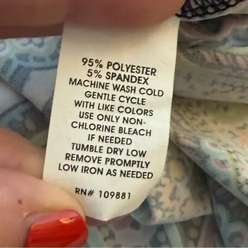 Sunny Leigh Maxi Skirt Small Mixed Print Zebra Animal Boho Gypsy Stretch Artsy