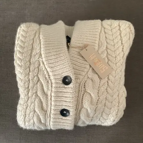 I Love Mr Mittens NWT Barb Cardigan Cream